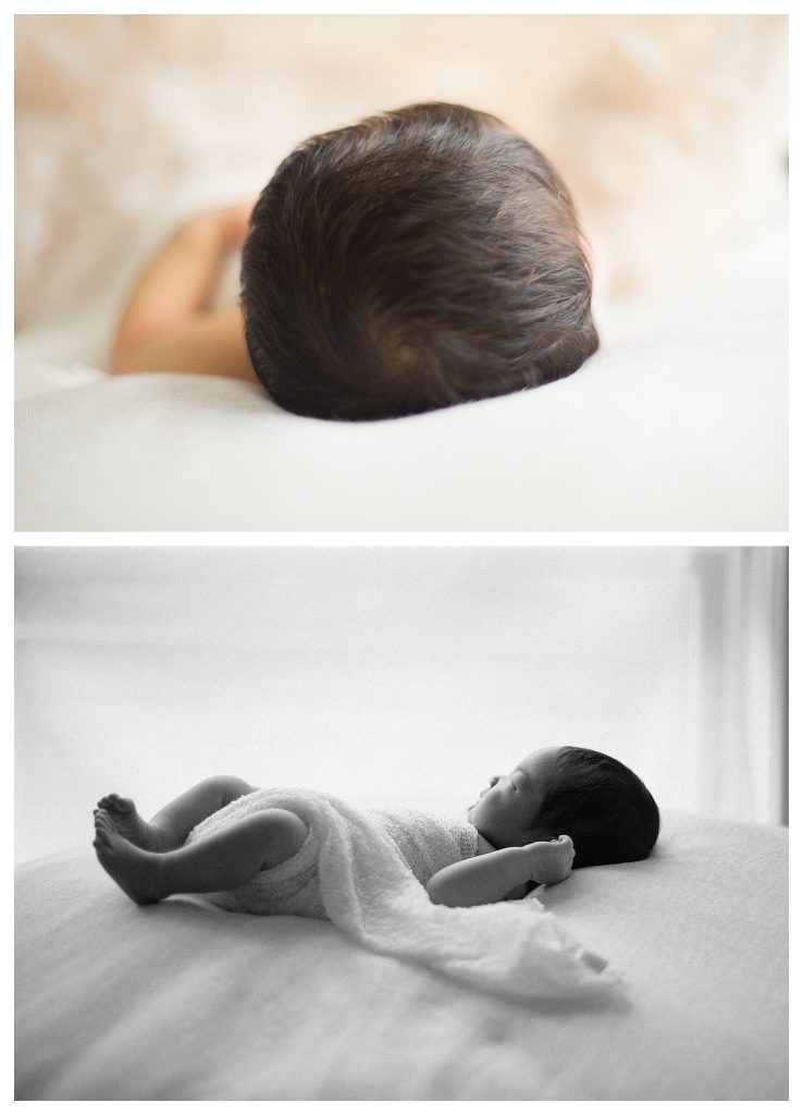 in home baby portraits