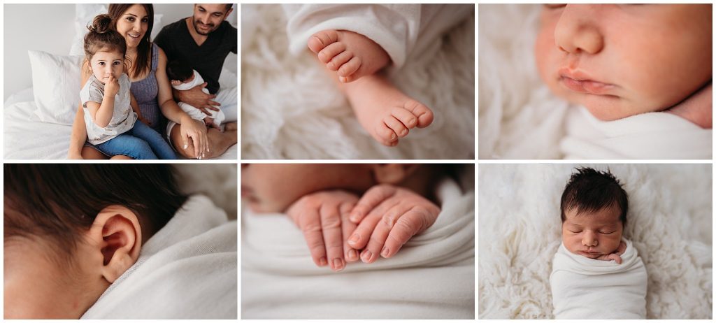 baby in studio photography