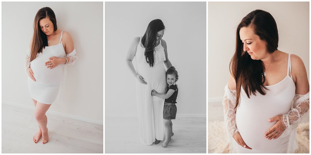maternity photos in studio