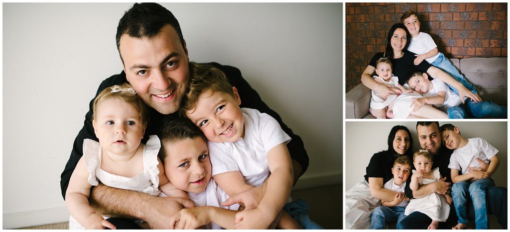 family portraits in melbourne home