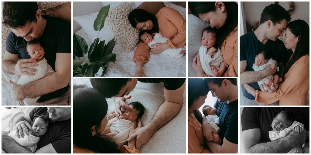 baby newborn girl portraits 