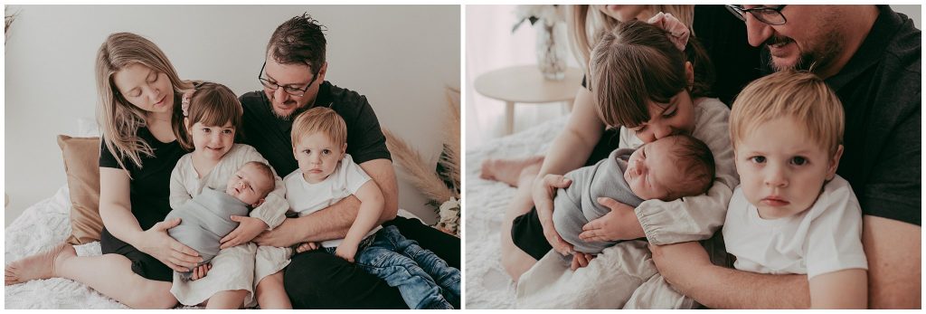melbourne portraits of newborn in studio