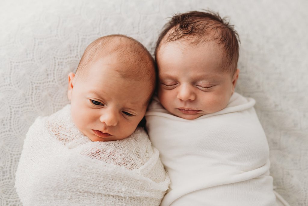 images newborn twin girls