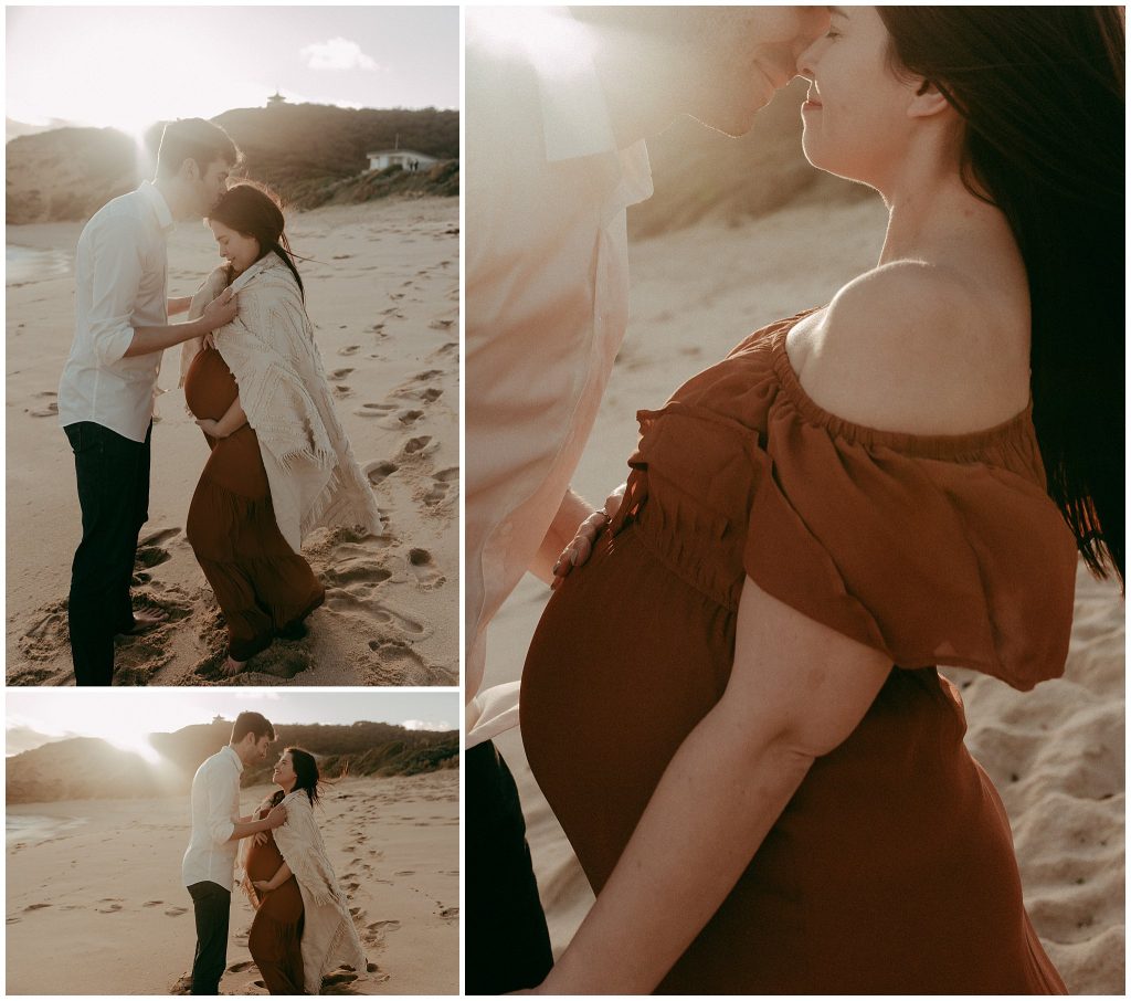 sorrento pregnancy photography