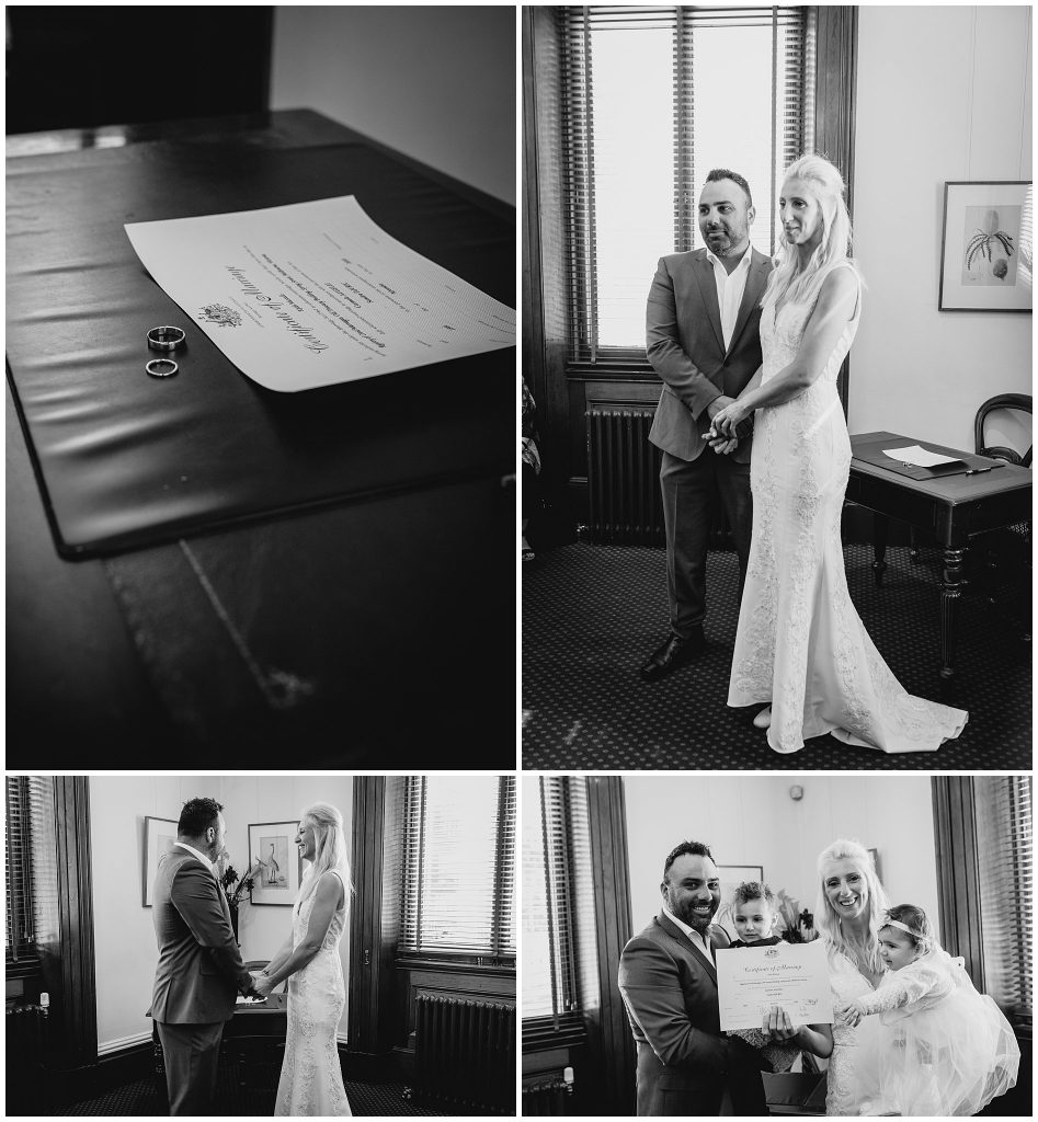 melbourne registry office wedding photos