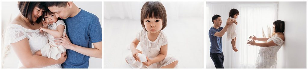 maternity session in studio