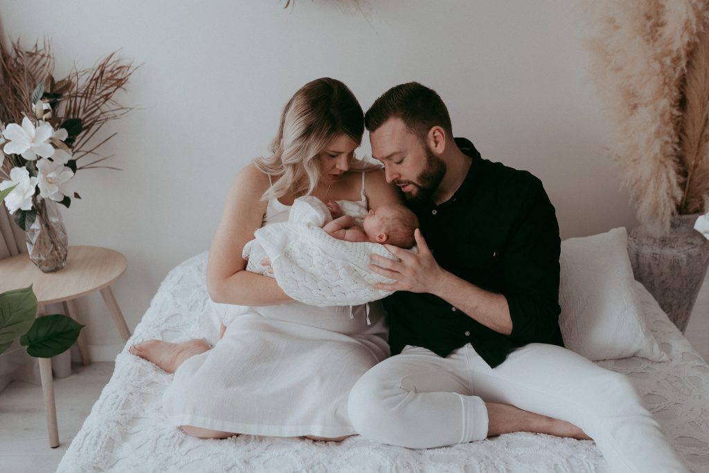 newborn family posing tips