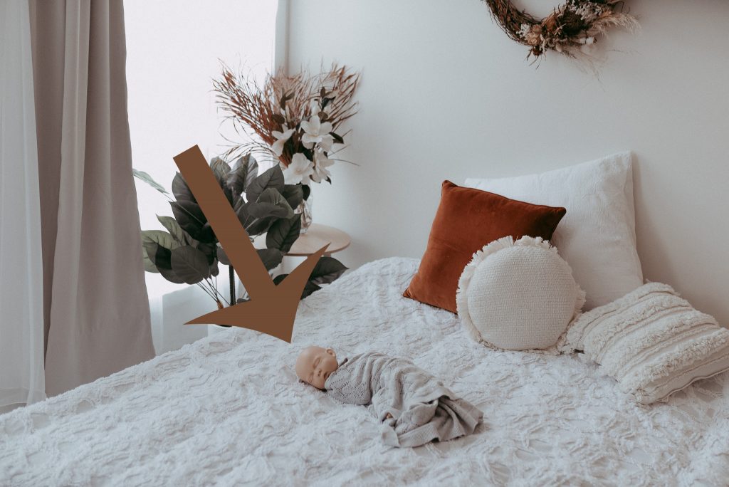 posing baby photography