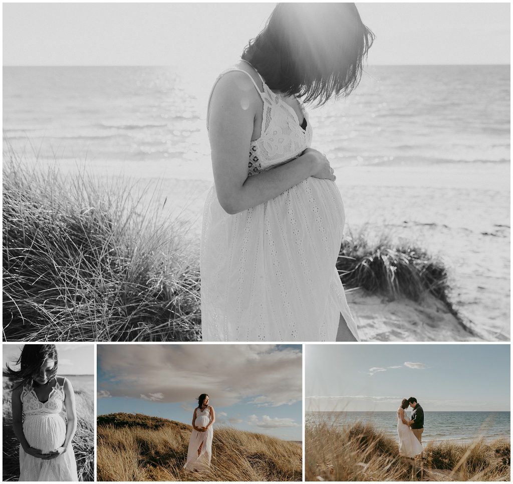 maternity photo session melbourne beach