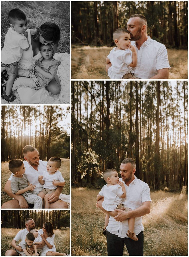 precious moments between father and sons