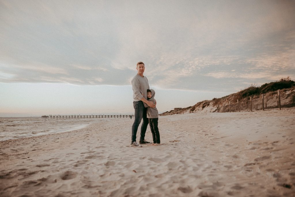 father and son moment