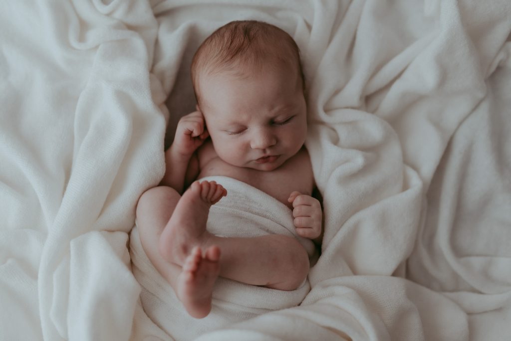 melbourne studio fresh baby session