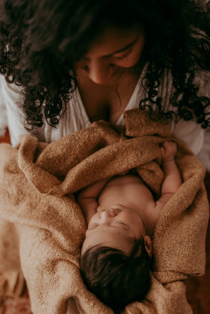 a piece of time of her mother and son