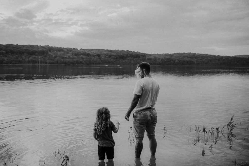 father and son natural family photograph