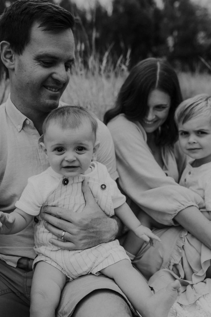 family chaos photoshoot