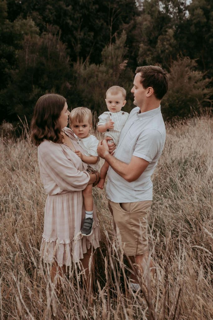 craziness and fun during photoshoot