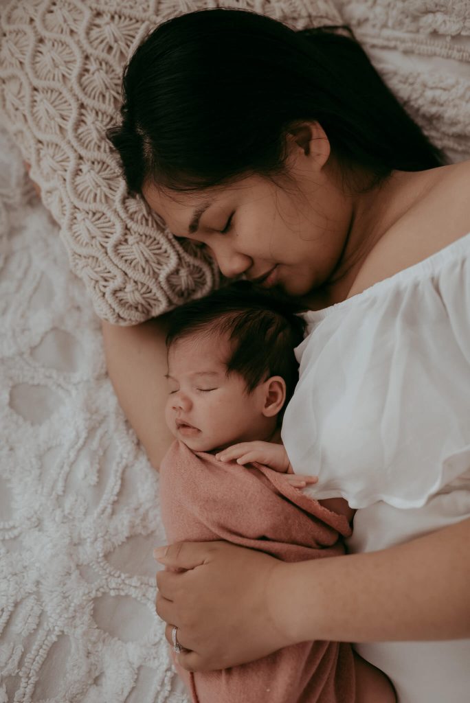 perfect timing for baby shoot