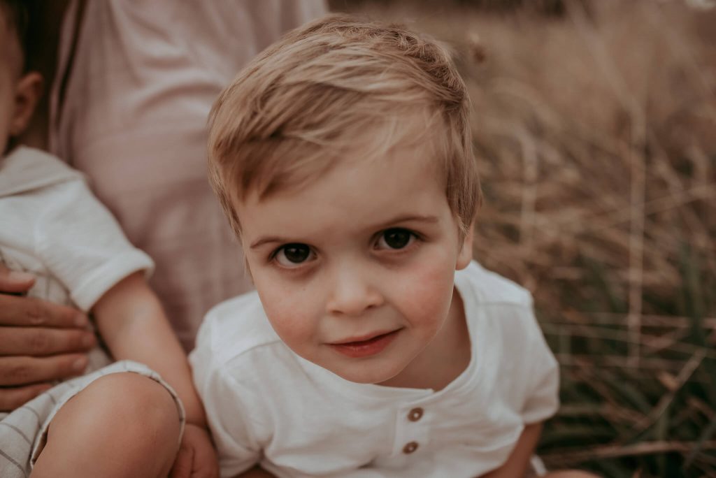 3 year old boys with fun and craziness