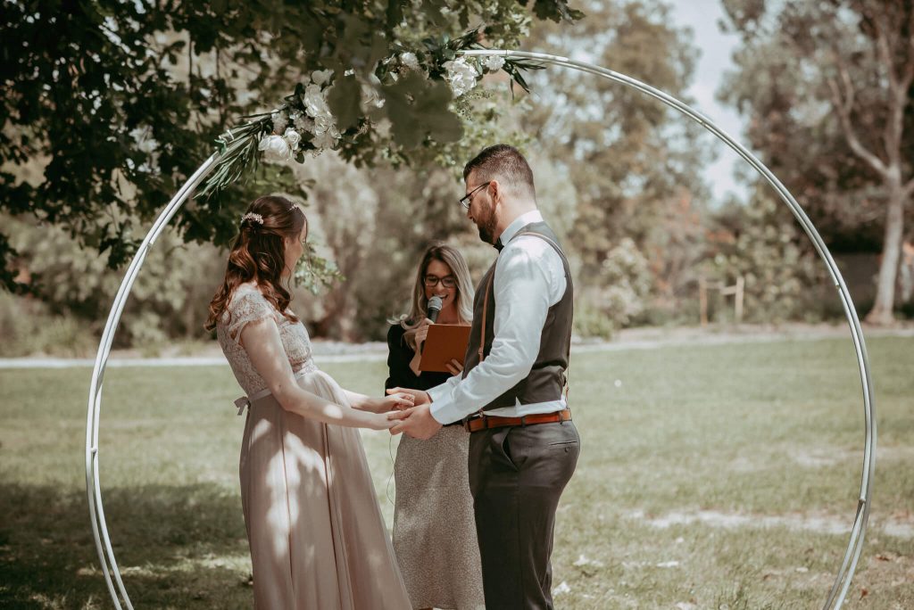 marriage in melbourne gardens