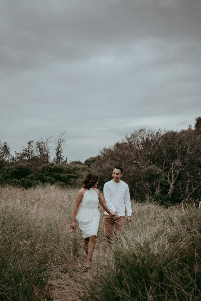 milestone photography of married couple