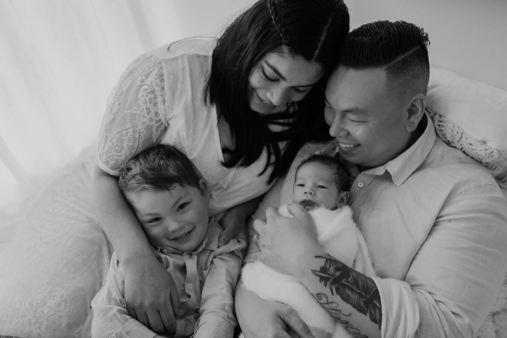 newborn photos with baby poses