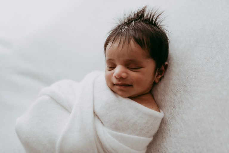 newborn portraits with baby poses