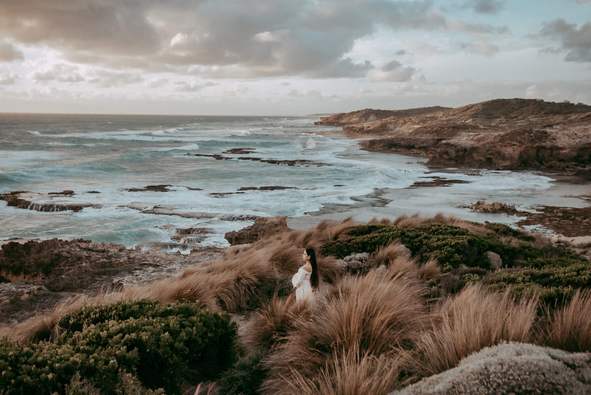 pregnancy portrait session with Melbourne photographer