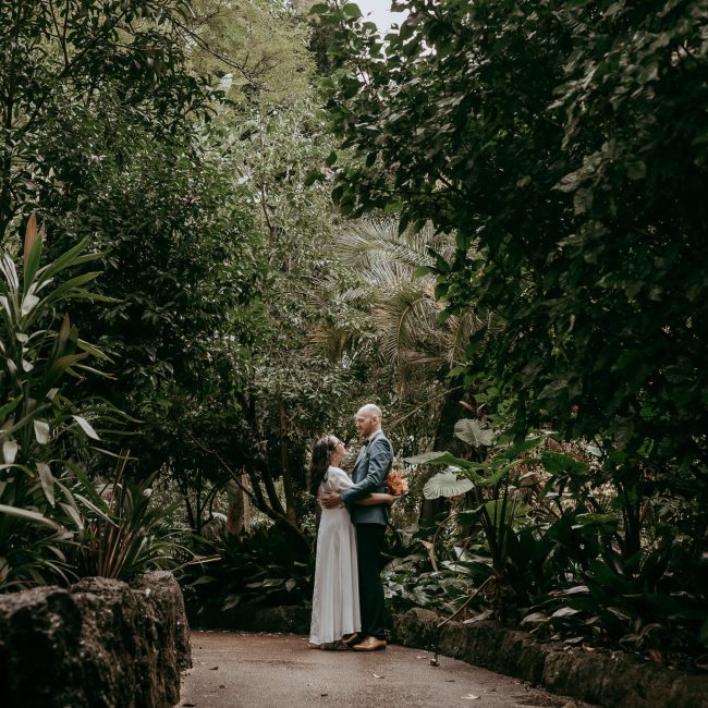bridal images in Fitzroy gardens